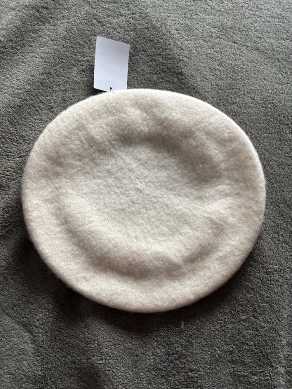 H&M Cream Wool Beret